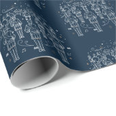 Twaalfde dag kerstcadeaupapier cadeaupapier (Rol Hoek)