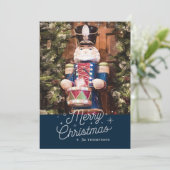 TWAALFDE DAG VAN KERST / Kerstfotokaart Feestdagenkaart (Staand voorkant)