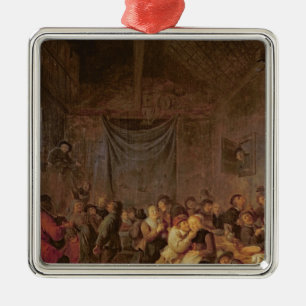 Twaalfde nacht metalen ornament