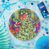 Twaalfde nacht papieren bordje (Feest)