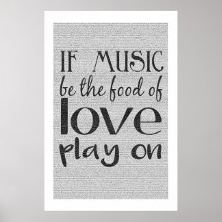 Twaalfde nacht Poster volledige tekst