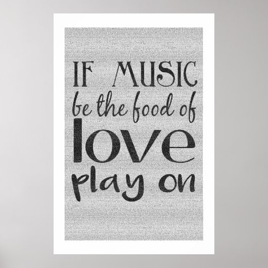 Twaalfde nacht Poster volledige tekst (Voorkant)