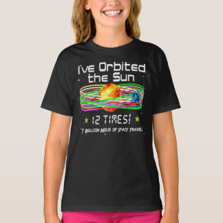 Twaalfde verjaardag! 12e baan van de zon! Cadeau T T-shirt