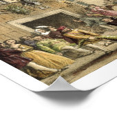 Twaalfde zondendagen in de Grote Hal, Haddon Hal Poster (Hoek)