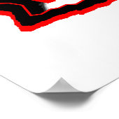 Twain het Citaat van het Verschil van het Stemmen  Poster (Hoek)