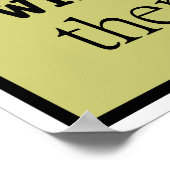 Twain's Read Good Books Quote Poster in Mustard (Hoek)