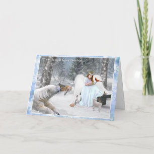 Twas la nuit avant Noël - carte de fin de année