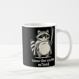 Twas The Carbs Mlord Raccoon Meme Graphic Koffiemok