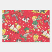 'Twas the Night Before Christmas Inpakpapier Vel (Voorkant 3)