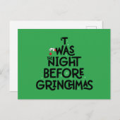 'Twas the Night Before Grinchmas Briefkaart (Voorkant / Achterkant)