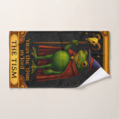 T'was The 'Tism M'Lord Frog Meme Autism Awareness (Serviette à main)