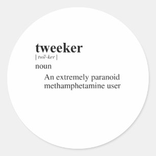 TWEAKER RONDE STICKER