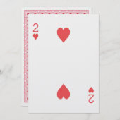 Twee 2 van de kaarten van het Spelen van het Geest (Voorkant / Achterkant)