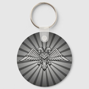 Twee adelaars sleutelhanger