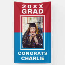Twee Afstuderen-banner met tone