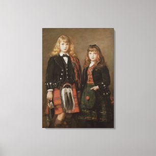 Twee airns canvas afdruk