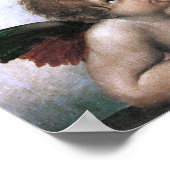Twee Angels Sistine Chapel Raphael Fine Art Poster (Hoek)