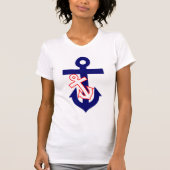 Twee Ankers Vrouwen T-shirt (Voorkant)