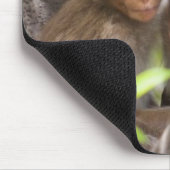 Twee apen in een boom muismat (Hoek)