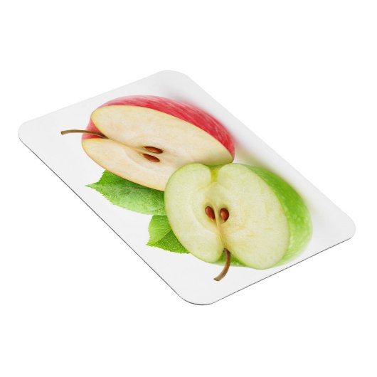Twee appelhelften magneet (Rechterzijde)