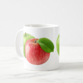 Twee appels koffiemok (Voorkant links)