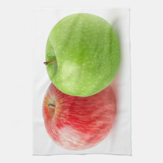 Twee appels theedoek (Verticaal)