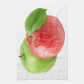 Twee appels theedoek (Verticaal)