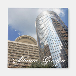 Twee Atlanta High Rises Magneet