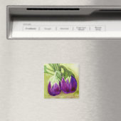 Twee aubergines magneet (Insitu (Vaatwasser))
