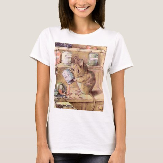 Twee Bad Mice Beatrix Potter T-shirt (Voorkant)
