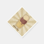 Twee bakkerijbeker servet (Hoek)