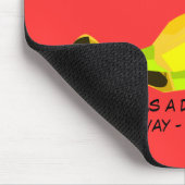 Twee Bananas Mousepad Muismat (Hoek)