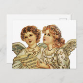 Twee Beauthful Angels Briefkaart (Voorkant / Achterkant)