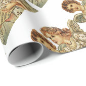 Twee Beauthful Angels Cadeaupapier (Rol Hoek)