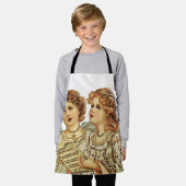 Twee Beauthful Angels Schort (Gedragen)