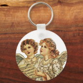 Twee Beauthful Angels Sleutelhanger (Voorkant)