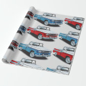 Twee bekertjes cadeaupapier (Uitgerold)