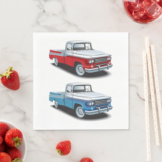 Twee bekertjes servet