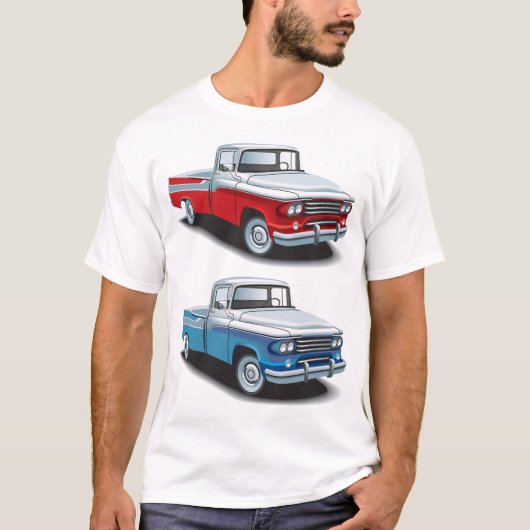 Twee bekertjes t-shirt (Voorkant)