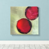 Twee Berries Canvas Afdruk (Insitu (Houten vloer))