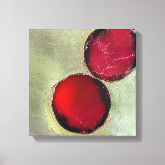 Twee Berries Canvas Afdruk (Voorkant)