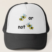Twee bijen of niet twee bijen trucker pet (Voorkant)
