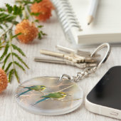 Twee bijeneters sleutelhanger (Voorkant Rechts)
