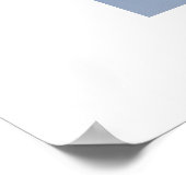 Twee Blauwe Angels Poster (Hoek)