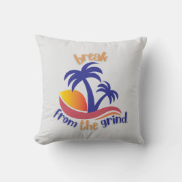 Twee Blauwe Palmen BFTG Kussen