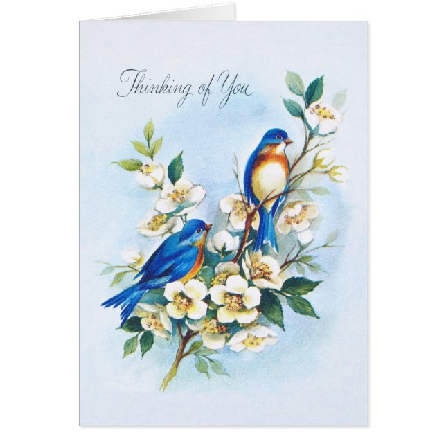 Twee blauwvogels (Voorkant)