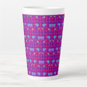 Twee Bloemen Kombloemen Latte Mok (Voorkant)