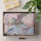 Twee Bloemen Peacocks Decoupage Tissuepapier (Geschenk)