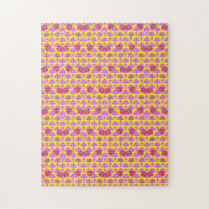 Twee Bloemenrozen Legpuzzel