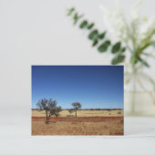 Twee bomen briefkaart (Staand voorkant)